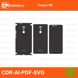 Casper M3 File thiết kế Skin, Template Vector chuẩn cắt decal | KhoThiếtKế.vn