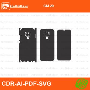 GM 20 File thiết kế Skin, Template Vector chuẩn cắt decal | KhoThiếtKế.vn