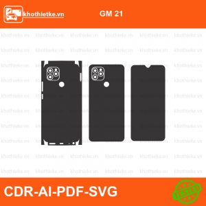 GM 21 File thiết kế Skin, Template Vector chuẩn cắt decal | KhoThiếtKế.vn