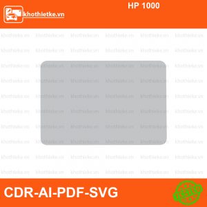 HP 1000 File thiết kế Skin, Template Vector chuẩn cắt decal | KhoThiếtKế.vn