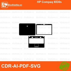 HP Compaq 6530s File thiết kế Skin, Template Vector chuẩn cắt decal | KhoThiếtKế.vn
