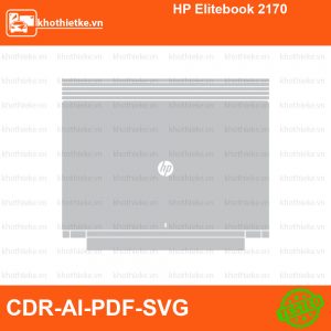 HP Elitebook 2170 File thiết kế Skin, Template Vector chuẩn cắt decal | KhoThiếtKế.vn