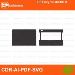 HP Envy 13 ab010TU File thiết kế Skin, Template Vector chuẩn cắt decal | KhoThiếtKế.vn