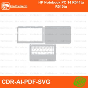 HP Notebook PC 14 R041tu R010tu File thiết kế Skin, Template Vector chuẩn cắt decal | KhoThiếtKế.vn