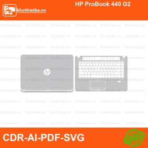 HP ProBook 440 G2 File thiết kế Skin, Template Vector chuẩn cắt decal | KhoThiếtKế.vn