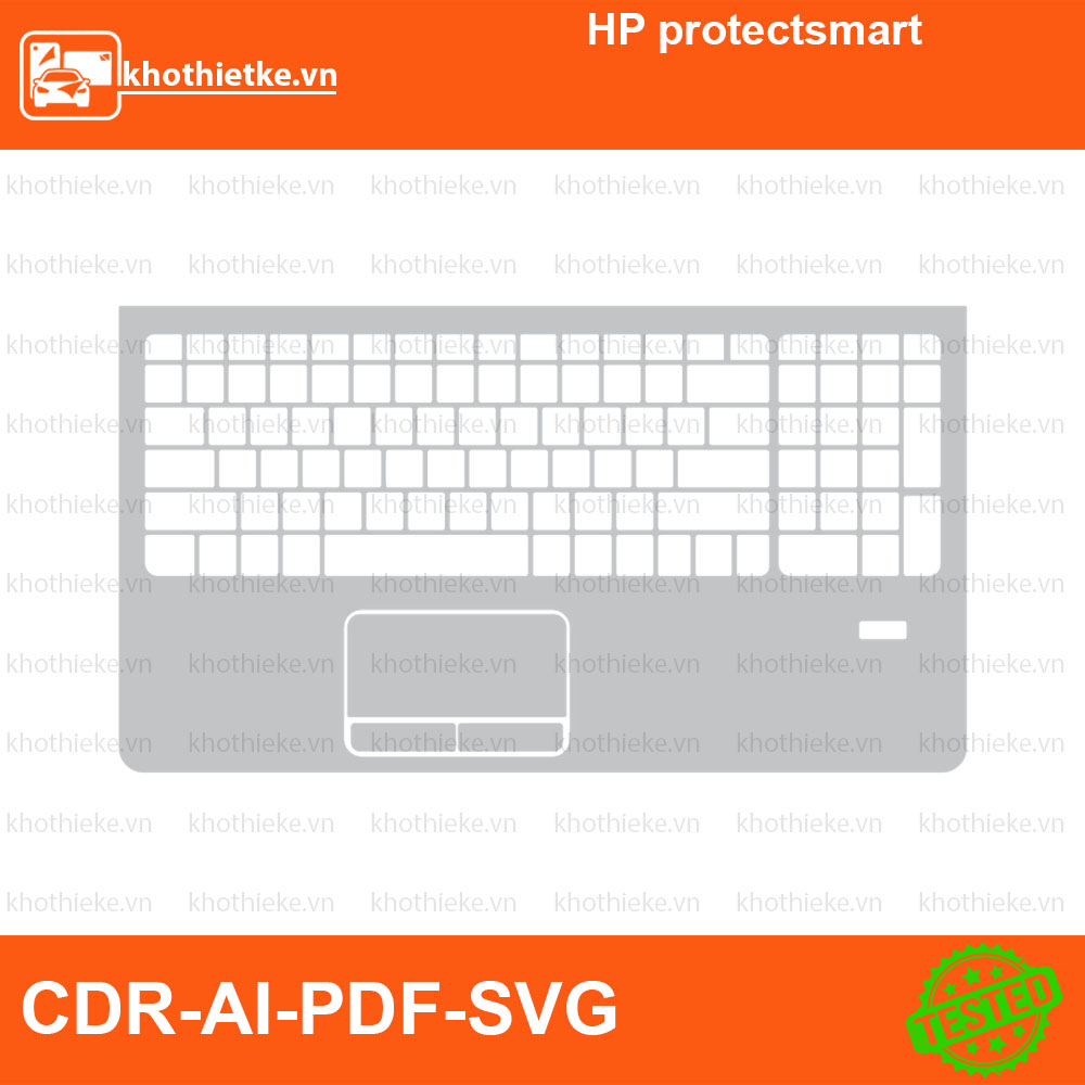 HP protectsmart File thiết kế Skin, Template Vector chuẩn cắt decal | KhoThiếtKế.vn