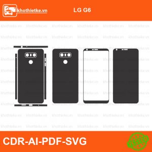 LG G6 File thiết kế Skin, Template Vector chuẩn cắt decal | KhoThiếtKế.vn