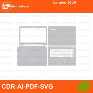 Lenovo 80JV File thiết kế Skin, Template Vector chuẩn cắt decal | KhoThiếtKế.vn