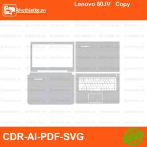 Lenovo 80JV Copy File thiết kế Skin, Template Vector chuẩn cắt decal | KhoThiếtKế.vn