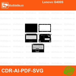 Lenovo G400S File thiết kế Skin, Template Vector chuẩn cắt decal | KhoThiếtKế.vn