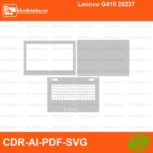 Lenovo G410 20237 File thiết kế Skin, Template Vector chuẩn cắt decal | KhoThiếtKế.vn