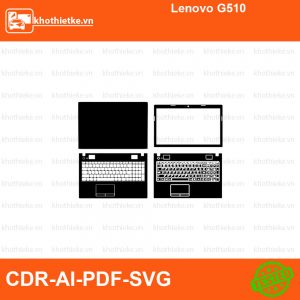 Lenovo G510 File thiết kế Skin, Template Vector chuẩn cắt decal | KhoThiếtKế.vn