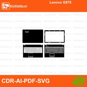 Lenovo G575 File thiết kế Skin, Template Vector chuẩn cắt decal | KhoThiếtKế.vn