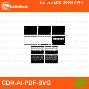 Lenovo LOQ G5000 APH8 File thiết kế Skin, Template Vector chuẩn cắt decal | KhoThiếtKế.vn