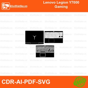 Lenovo Legion Y7000 Gaming File thiết kế Skin, Template Vector chuẩn cắt decal | KhoThiếtKế.vn