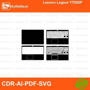 Lenovo Legion Y7000P File thiết kế Skin, Template Vector chuẩn cắt decal | KhoThiếtKế.vn