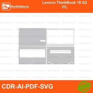 Lenovo ThinkBook 15 G2 ITL File thiết kế Skin, Template Vector chuẩn cắt decal | KhoThiếtKế.vn