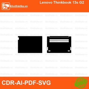 Lenovo Thinkbook 13s G2 File thiết kế Skin, Template Vector chuẩn cắt decal | KhoThiếtKế.vn