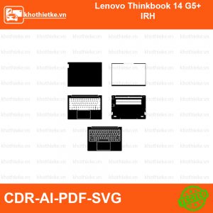 Lenovo Thinkbook 14 G5+ IRH File thiết kế Skin, Template Vector chuẩn cắt decal | KhoThiếtKế.vn