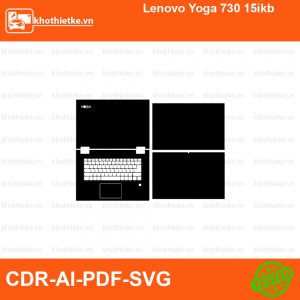 Lenovo Yoga 730 15ikb File thiết kế Skin, Template Vector chuẩn cắt decal | KhoThiếtKế.vn