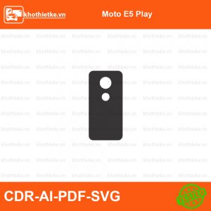 Moto E5 Play File thiết kế Skin, Template Vector chuẩn cắt decal | KhoThiếtKế.vn