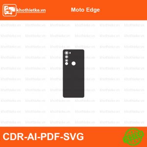 Moto Edge File thiết kế Skin, Template Vector chuẩn cắt decal | KhoThiếtKế.vn