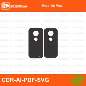 Moto G6 Plus File thiết kế Skin, Template Vector chuẩn cắt decal | KhoThiếtKế.vn