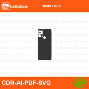 Moto G60S File thiết kế Skin, Template Vector chuẩn cắt decal | KhoThiếtKế.vn