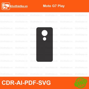 Moto G7 Play File thiết kế Skin, Template Vector chuẩn cắt decal | KhoThiếtKế.vn