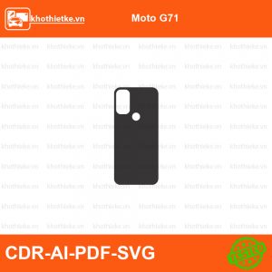 Moto G71 File thiết kế Skin, Template Vector chuẩn cắt decal | KhoThiếtKế.vn