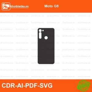 Moto G8 File thiết kế Skin, Template Vector chuẩn cắt decal | KhoThiếtKế.vn