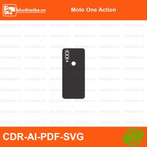 Moto One Action File thiết kế Skin, Template Vector chuẩn cắt decal | KhoThiếtKế.vn