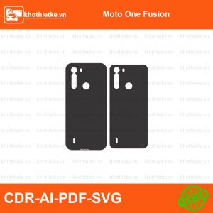 Moto One Fusion File thiết kế Skin, Template Vector chuẩn cắt decal | KhoThiếtKế.vn