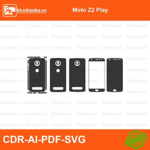 Moto Z2 Play File thiết kế Skin, Template Vector chuẩn cắt decal | KhoThiếtKế.vn