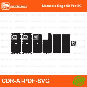 Motorola Edge 60 Pro 5G File thiết kế Skin, Template Vector chuẩn cắt decal | KhoThiếtKế.vn