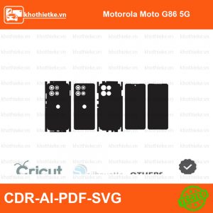 Motorola Moto G86 5G File thiết kế Skin, Template Vector chuẩn cắt decal | KhoThiếtKế.vn