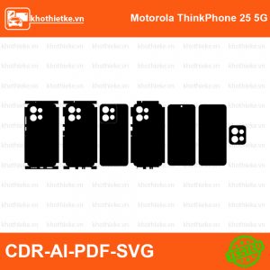 Motorola ThinkPhone 25 5G File thiết kế Skin, Template Vector chuẩn cắt decal | KhoThiếtKế.vn