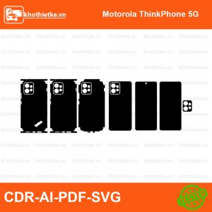 Motorola ThinkPhone 5G File thiết kế Skin, Template Vector chuẩn cắt decal | KhoThiếtKế.vn
