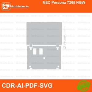 NEC Persona 7265 NGW File thiết kế Skin, Template Vector chuẩn cắt decal | KhoThiếtKế.vn