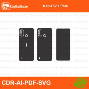 Nokia G11 Plus File thiết kế Skin, Template Vector chuẩn cắt decal | KhoThiếtKế.vn