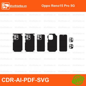 Oppo Reno15 Pro 5G File thiết kế Skin, Template Vector chuẩn cắt decal | KhoThiếtKế.vn
