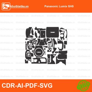 Sony A1 File thiết kế Skin máy ảnh & Lens, Template Vector chuẩn cắt decal | KhoThiếtKế.vn