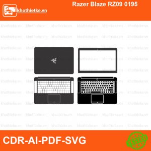 Razer Blaze RZ09 0195 File thiết kế Skin, Template Vector chuẩn cắt decal | KhoThiếtKế.vn