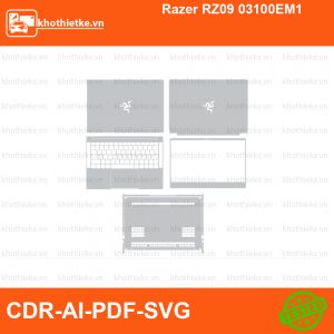 Razer RZ09 03100EM1 File thiết kế Skin, Template Vector chuẩn cắt decal | KhoThiếtKế.vn