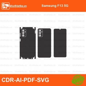 Samsung F13 5G File thiết kế Skin, Template Vector chuẩn cắt decal | KhoThiếtKế.vn