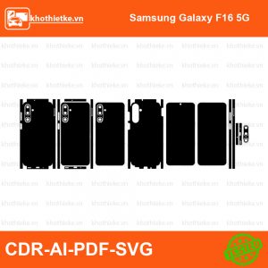 Samsung Galaxy F16 5G File thiết kế Skin, Template Vector chuẩn cắt decal | KhoThiếtKế.vn