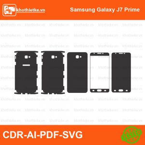 Samsung Galaxy J7 Prime File thiết kế Skin, Template Vector chuẩn cắt decal | KhoThiếtKế.vn