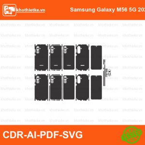 Samsung Galaxy M56 5G 2025 File thiết kế Skin, Template Vector chuẩn cắt decal | KhoThiếtKế.vn