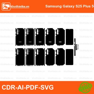 Samsung Galaxy S25 Plus 5G File thiết kế Skin, Template Vector chuẩn cắt decal | KhoThiếtKế.vn