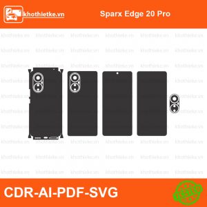 Sparx Edge 20 Pro File thiết kế Skin, Template Vector chuẩn cắt decal | KhoThiếtKế.vn